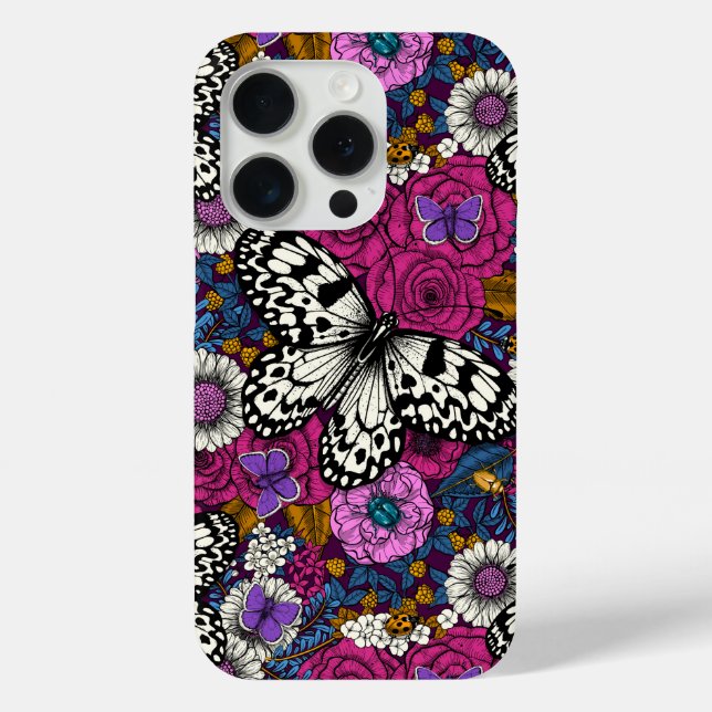 A colourful garden II Case-Mate iPhone Case (Back)