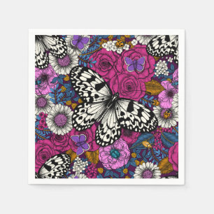 A colourful garden II Napkin