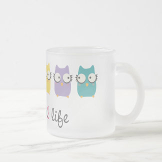 A colourful life mug or glass