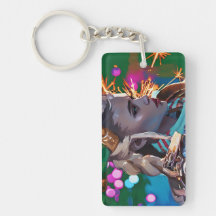 A Colourful One Keychain