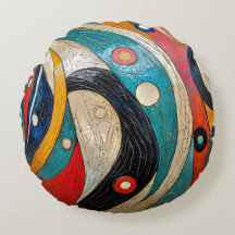 A Colourful Retro Abstract 