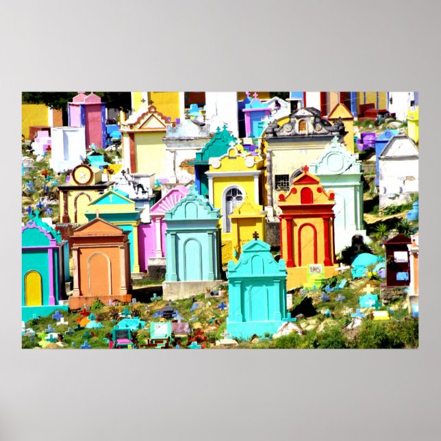 A colourful way to go poster (Front)