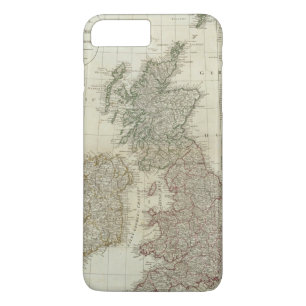 A complete map of the British Isles iPhone 8 Plus/7 Plus Case