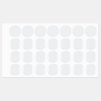 A completely white, featureless surface fills the