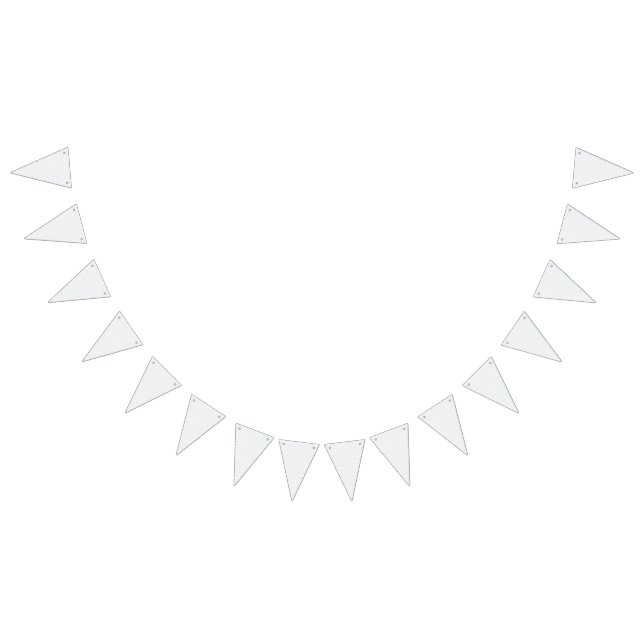 A completely white, featureless surface fills the  bunting  (All)