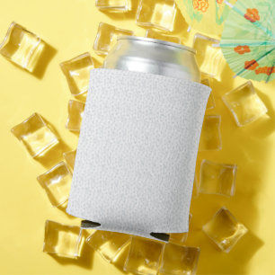 A completely white, featureless surface fills the can cooler