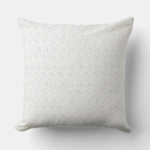 A completely white, featureless surface fills the cushion