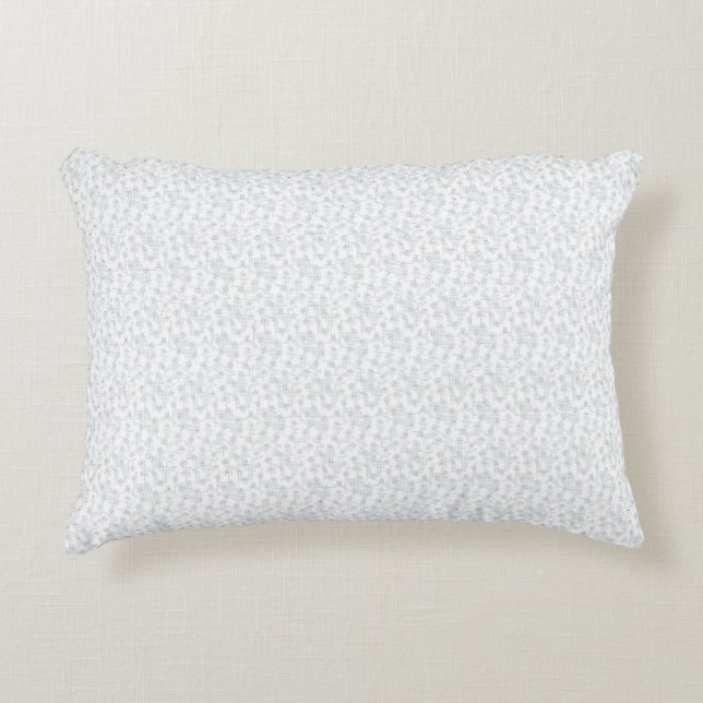 A completely white, featureless surface fills the  decorative cushion (Front)