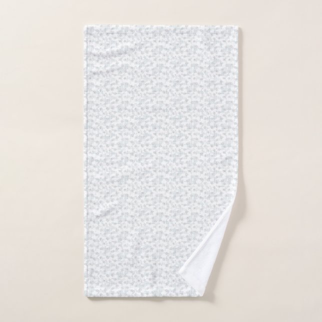 A completely white, featureless surface fills the  hand towel (Hand Towel)