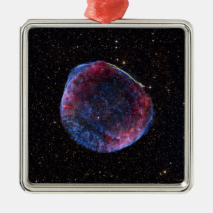 A composite image of the SN 1006 supernova remn Metal Tree Decoration