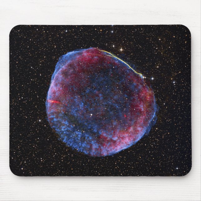 A composite image of the SN 1006 supernova remn Mouse Mat (Front)