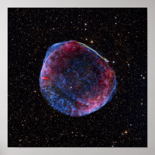 A composite image of the SN 1006 supernova remn Poster
