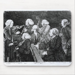 A Concert at Cambridge, 1770 Mouse Mat