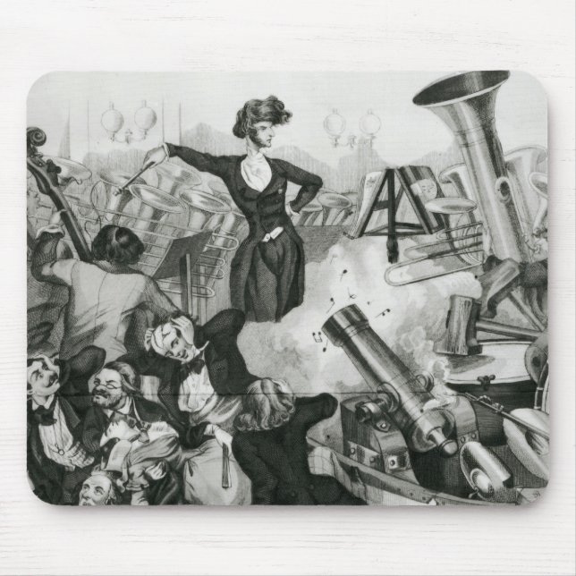 A Concert of Hector Berlioz Mouse Mat (Front)