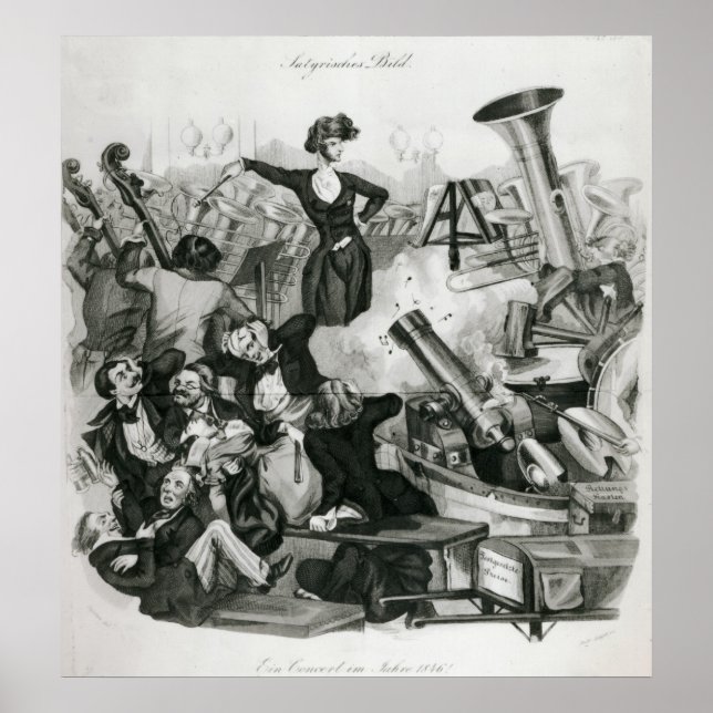 A Concert of Hector Berlioz Poster (Front)