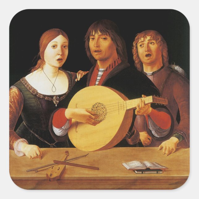 A Concert Square Sticker (Front)