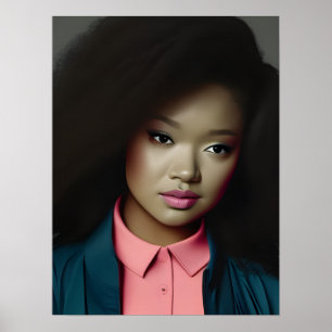 A Confident Young Woman Poster