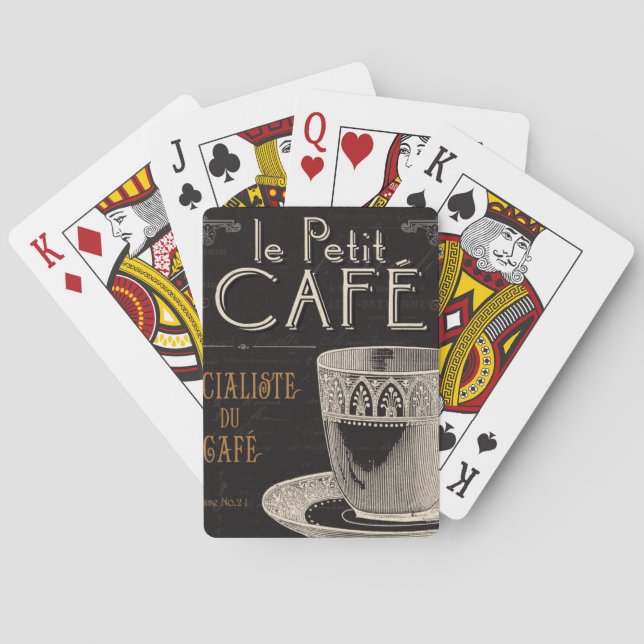A Contemporary Cup of Coffee Playing Cards (Back)