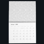A contemporary wallpaper design showcasing an arra calendar<br><div class="desc">Add a touch of elegance to your decor with this stunning wallpaper design featuring an array of shapes in shades of white and grey. Whether used as an accent wall or to adorn an entire room,  this contemporary pattern is sure to impress with its subtle yet impactful presence.</div>