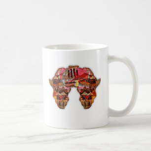 A Continent Connected: The Duality of Africa  Coffee Mug