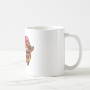 A Continent Connected: The Duality of Africa  Coffee Mug