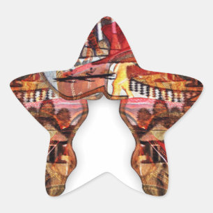 A Continent Connected: The Duality of Africa  Star Sticker