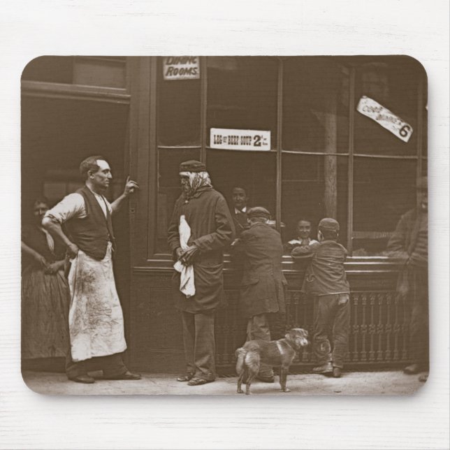 A Convict's "Home", 1876-77 (woodburytype) Mouse Mat (Front)