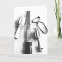 A Cook's Zesters Blank Note Card