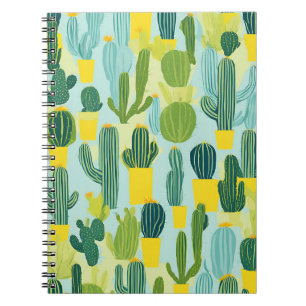A Cool Notebook With  Elegant Botanical Art