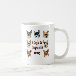 A Corgi a Day Brings a Smile 7 Coffee Mug