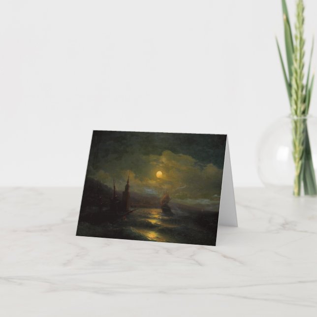 A corner of Constantinople  Ivan Aivazovsky Holiday Card (Front)