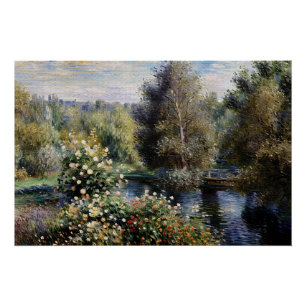 A Corner of the Garden at Montgeron (3) Poster