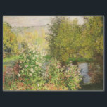 A Corner of the Garden at Montgeron, Claude Monet Tissue Paper<br><div class="desc">Claude Monet - Masters of Art Series</div>