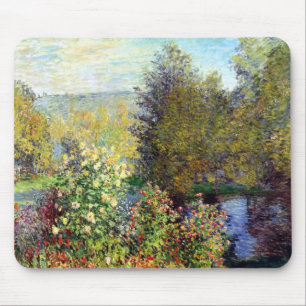 A Corner of the Garden at Montgeron Mouse Mat