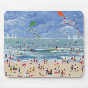 A Cornish Beach Mouse Mat