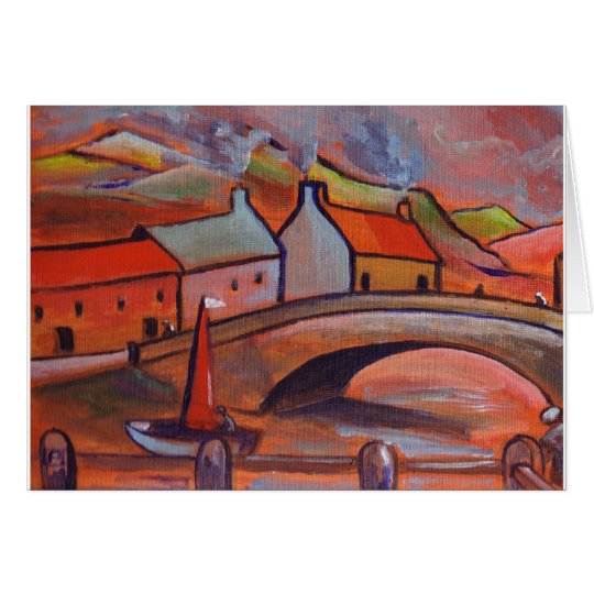 A CORNWALL VILLAGE CARD