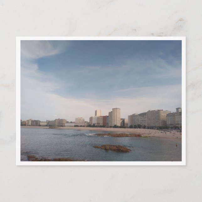 A Coruna, Galicia (Spain) Postcard (Front)