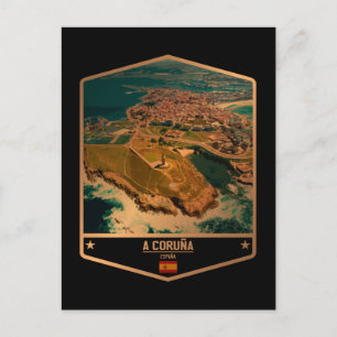 A Coruña Postcard