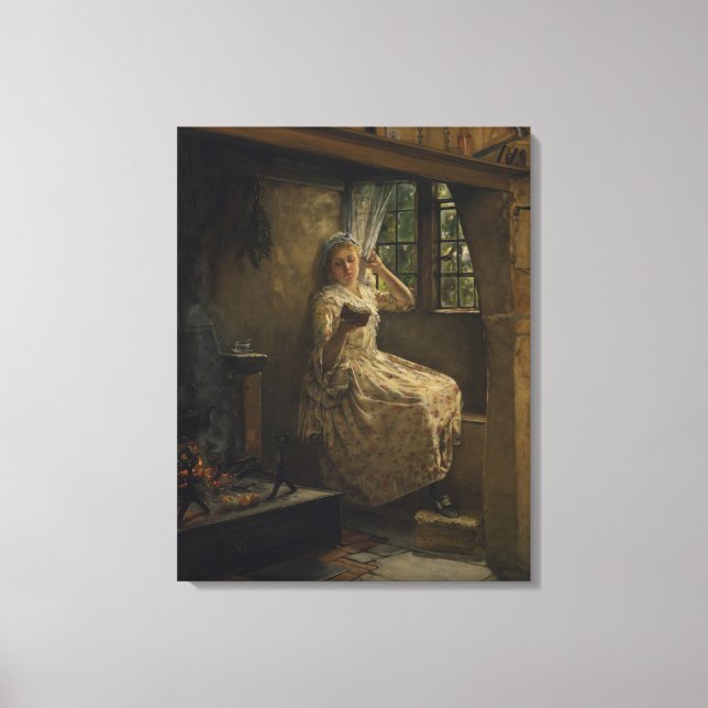 A Cosey Corner Canvas Print (Front)