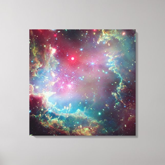 A Cosmic Wreath | Canvas Print (Front)