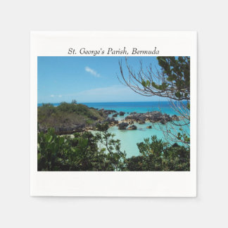 A Cosy Cove, St. George's Parish, Bermuda Napkin