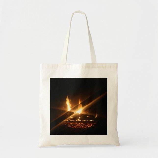 A Cosy Fire Tote Bag (Front)