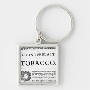 A Counterblast to Tobacco Key Ring