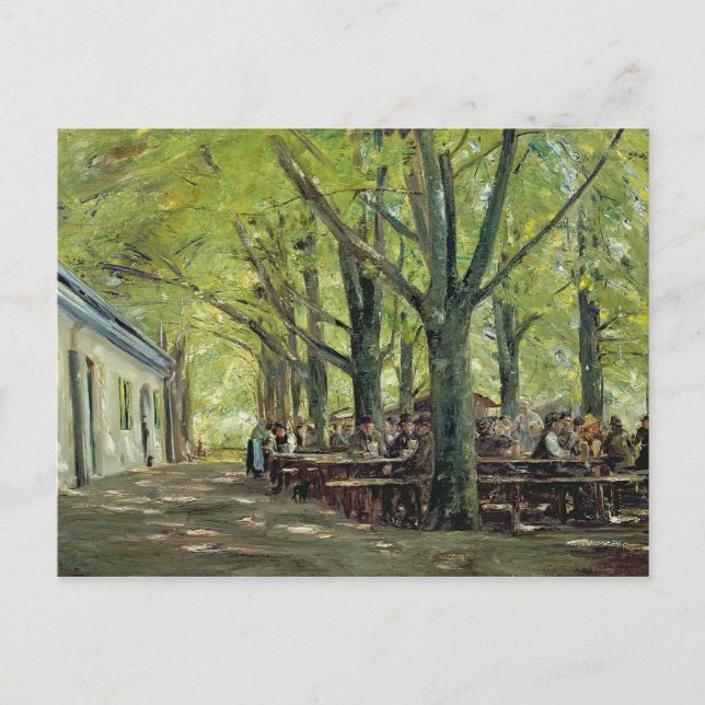 A Country Brasserie, Brannenburg, Bavaria, 1894 Postcard (Front)