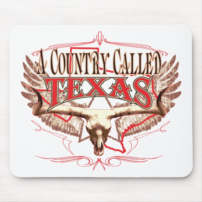 A Country Called Texas Mouse Mat (Front)