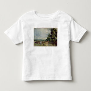 A Country road with trees and figures Toddler T-Shirt