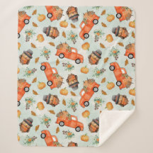 A Country Thanksgiving - Seamless Pattern Print