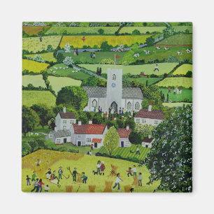 A Country Wedding Magnet