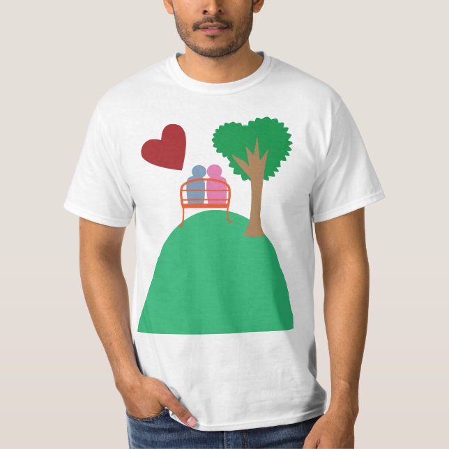A Couple Dating  T-Shirt (Front)