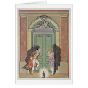 A Couple in Candlelight, illustration from 'Les Li
